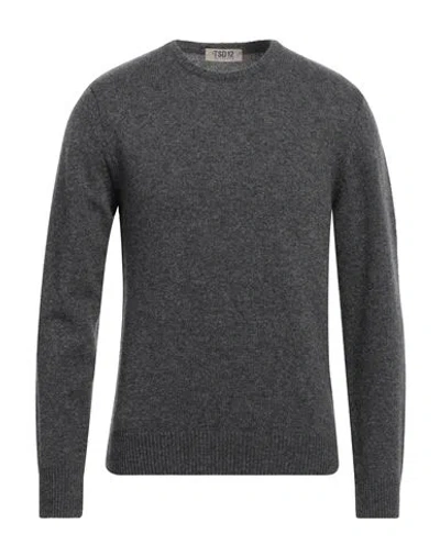 Tsd12 Man Sweater Lead Size 3xl Lambswool, Polyamide In Grey