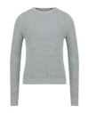Tsd12 Man Sweater Light Grey Size L Acrylic, Wool