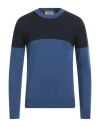 Tsd12 Man Sweater Navy Blue Size Xxl Acrylic In Navy Blue