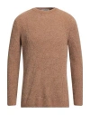 Tsd12 Man Sweater Sand Size Xl Polyester In Beige