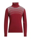 Tsd12 Man Turtleneck Brick Red Size Xxl Dralon In Red