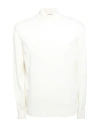 Tsd12 Man Turtleneck Ivory Size 3xl Merino Wool, Acrylic In White