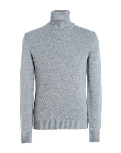 Tsd12 Man Turtleneck Light Grey Size Xxl Dralon