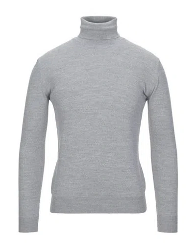 TSD12 TSD12 MAN TURTLENECK LIGHT GREY SIZE XXL MERINO WOOL, ACRYLIC
