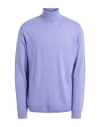 Tsd12 Man Turtleneck Lilac Size Xxl Wool In Purple