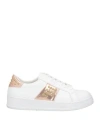 Tsd12 Woman Sneakers White Size 7 Textile Fibers