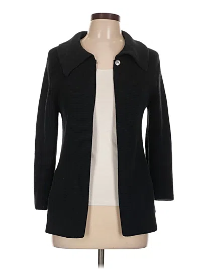 Pre-owned Tse Cardigan Sweater In Black