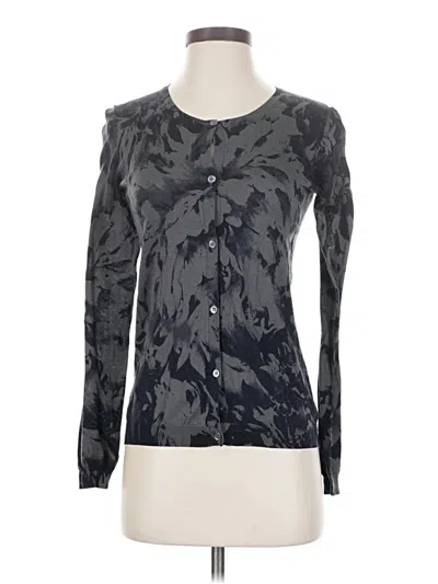 Pre-owned Tse Cardigan Sweater In Gray