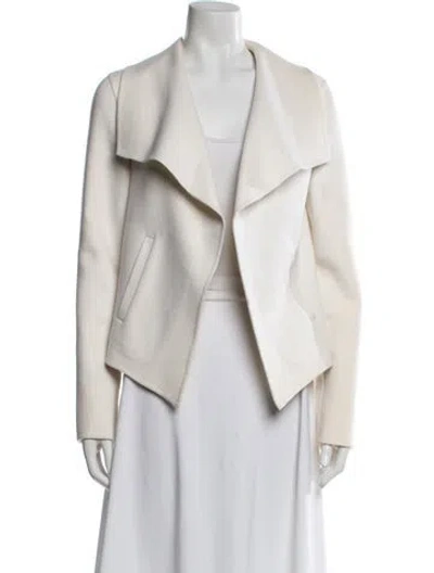 Pre-owned Tse Cashmere Biker Jacket In Neutral