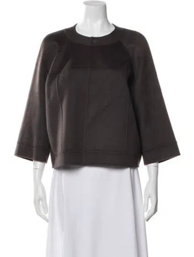 Pre-owned Tse Cashmere Bolero In Gray