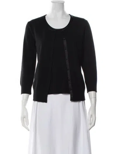 Pre-owned Tse Cashmere Cardigan Set Cashmere Sweater In Black