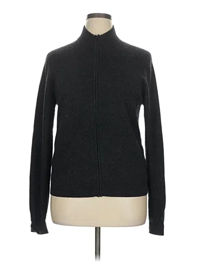 Pre-owned Tse Cashmere Cardigan Sweater In Gray