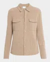 Tse Cashmere Cashmere Button-down Shirt In Black