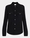 Tse Cashmere Cashmere Button-down Shirt In Multi