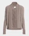 Tse Cashmere Cashmere Cable-knit Shawl Cardigan In Multi