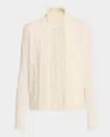 Tse Cashmere Cashmere Cable-knit Shawl Cardigan In Neutral