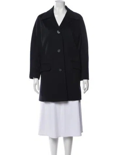 Pre-owned Tse Cashmere Cashmere Coat In Black