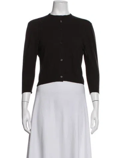 Pre-owned Tse Cashmere Cashmere Crew Neck Sweater In Black