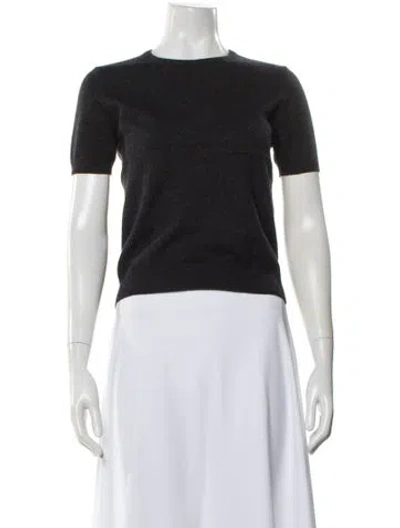 Pre-owned Tse Cashmere Cashmere Crew Neck Sweater In Gray