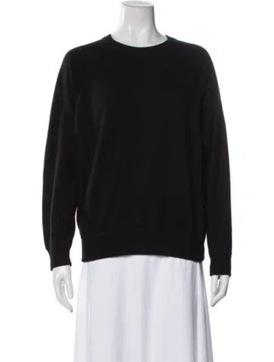 Pre-owned Tse Cashmere Cashmere Crew Neck Sweater In Green