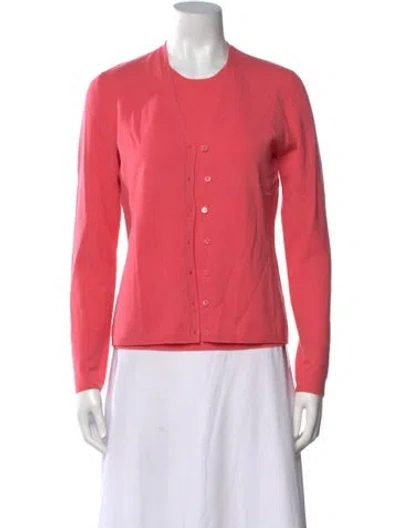 Pre-owned Tse Cashmere Cashmere Crew Neck Sweater In Pink