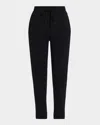 Tse Cashmere Cashmere Cropped Jogger Pants In Black