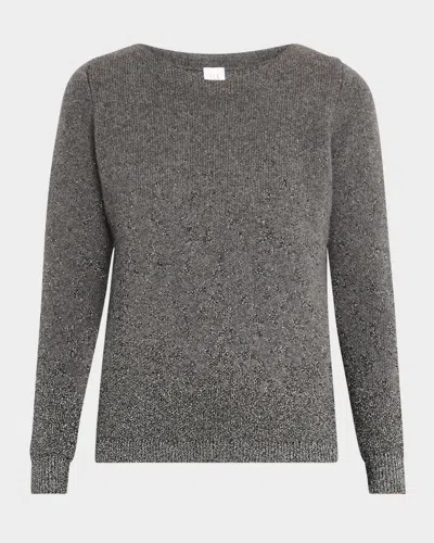 Tse Cashmere Cashmere Ombre Shimmer Sweater In Charcoal