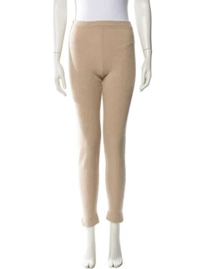 Pre-owned Tse Cashmere Cashmere Skinny Leg Pants In Brown