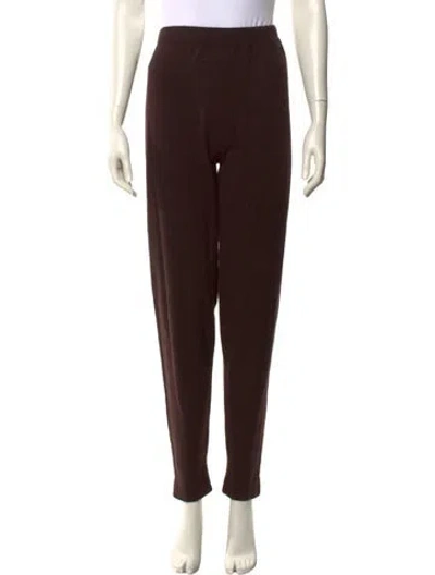 Pre-owned Tse Cashmere Cashmere Skinny Leg Pants In Brown