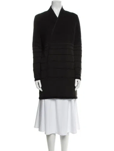 Pre-owned Tse Cashmere Cashmere Striped Sweater W/ Tags In Black