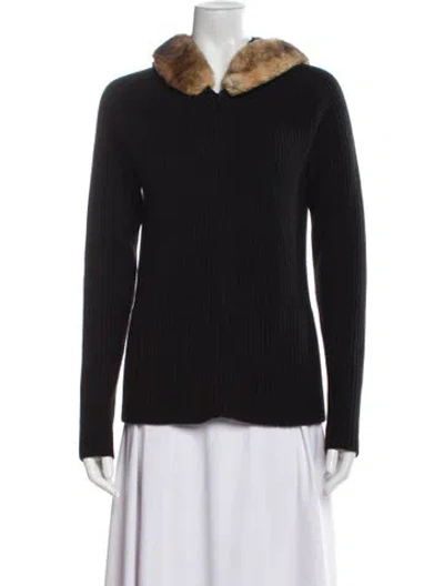 Pre-owned Tse Cashmere Cashmere Sweater In Black