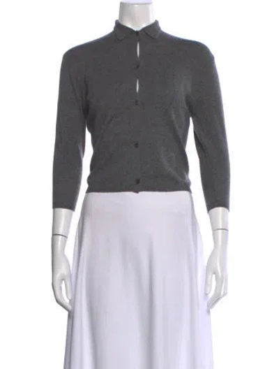Pre-owned Tse Cashmere Cashmere Sweater In Gray