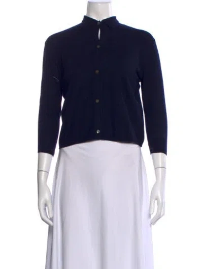 Pre-owned Tse Cashmere Cashmere Sweater W/ Tags In Blue