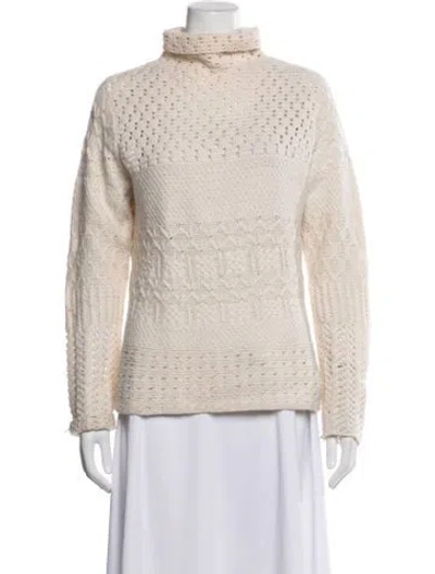Pre-owned Tse Cashmere Cashmere Turtleneck Sweater In Black