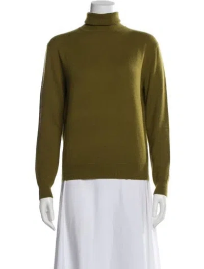 Pre-owned Tse Cashmere Cashmere Turtleneck Sweater In Blue