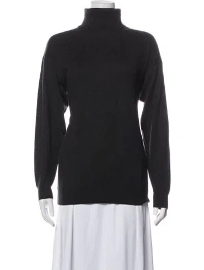 Pre-owned Tse Cashmere Cashmere Turtleneck Sweater In Blue