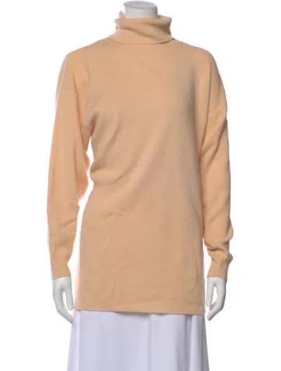 Pre-owned Tse Cashmere Cashmere Turtleneck Sweater In Neutral