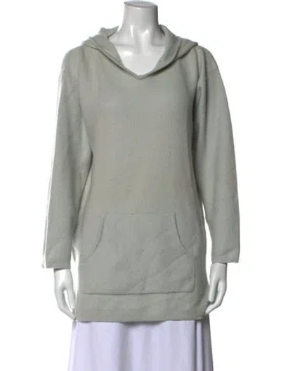 Pre-owned Tse Cashmere Cashmere V-neck Sweater In Grey