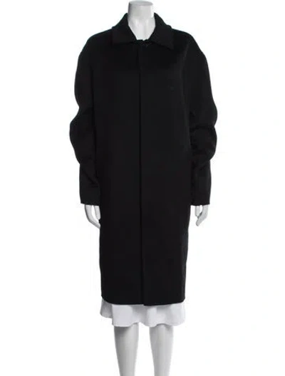 Pre-owned Tse Cashmere Coat In Black