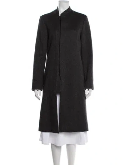 Pre-owned Tse Cashmere Coat In Grey