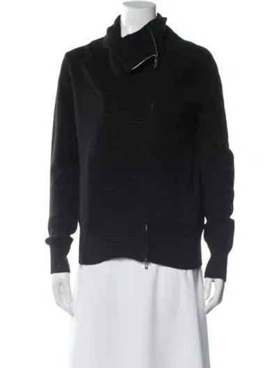 Pre-owned Tse Cashmere Cowl Neck Sweater In Blue