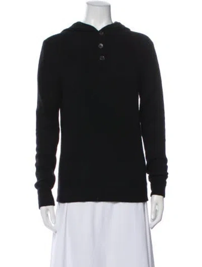 Pre-owned Tse Cashmere Crew Neck Sweater In Black