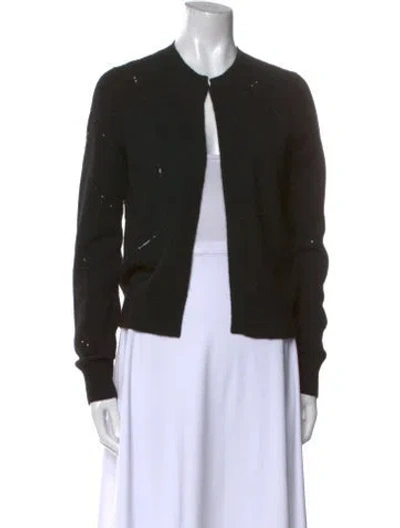 Pre-owned Tse Cashmere Crew Neck Sweater In Black