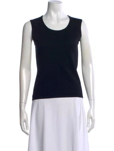 Pre-owned Tse Cashmere Crew Neck Sweater In Black