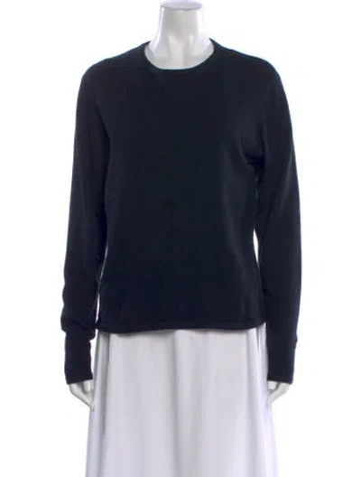 Pre-owned Tse Cashmere Crew Neck Sweater In Blue