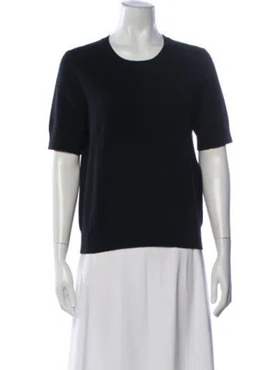 Pre-owned Tse Cashmere Crew Neck Sweater In Blue