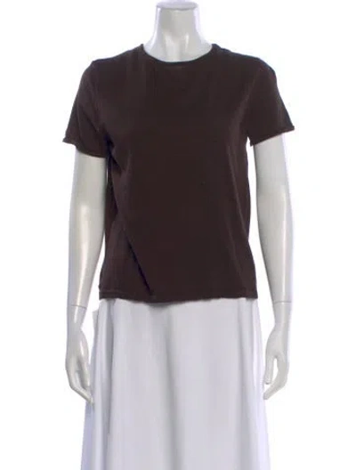 Pre-owned Tse Cashmere Crew Neck Sweater In Brown