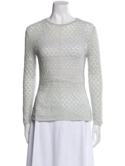 Pre-owned Tse Cashmere Crew Neck Sweater In Gray