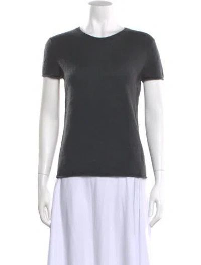 Pre-owned Tse Cashmere Crew Neck Sweater In Gray
