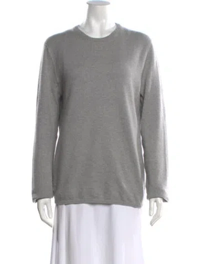 Pre-owned Tse Cashmere Crew Neck Sweater In Grey
